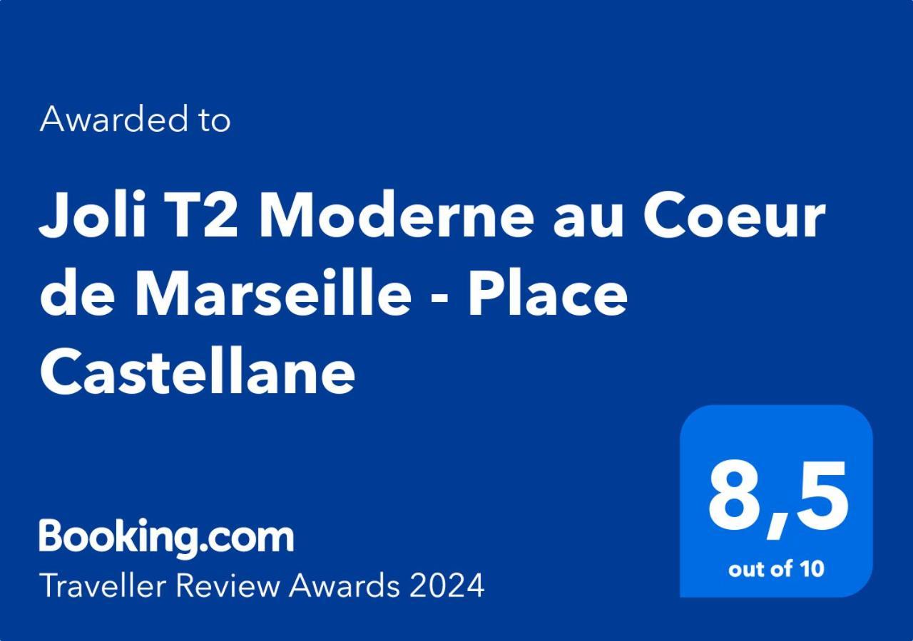 Joli T2 Moderne Au Coeur De Marseille - Place Castellane Eksteriør billede