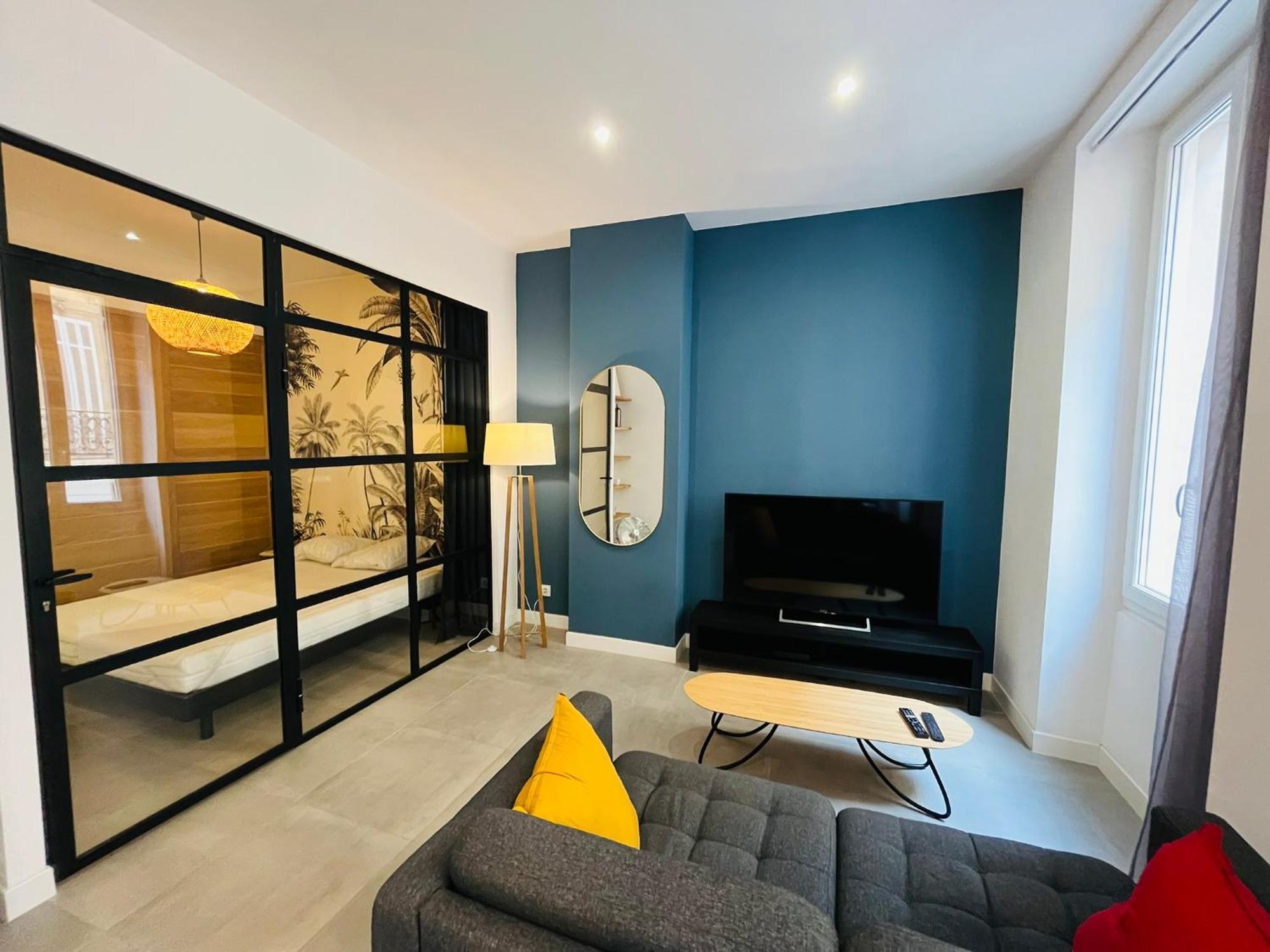 Joli T2 Moderne Au Coeur De Marseille - Place Castellane Eksteriør billede